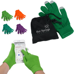 Touch Screen Gloves In Pouch